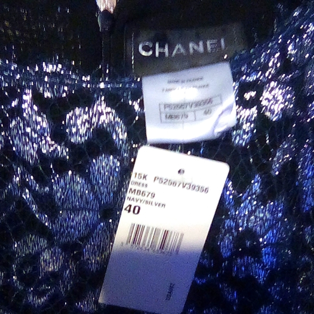 Chanel long sleeve dress